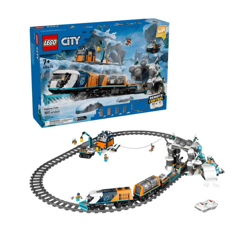 LEGO City Explorers' Arctic Polar Express Train 1517 Pieces