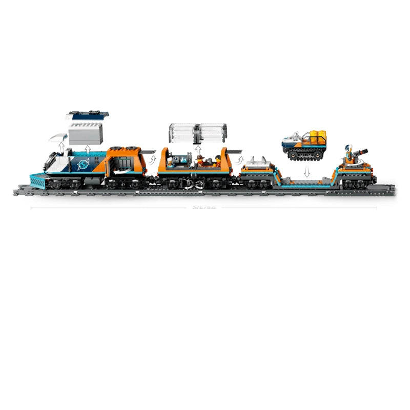 LEGO City Explorers' Arctic Polar Express Train 1517 Pieces