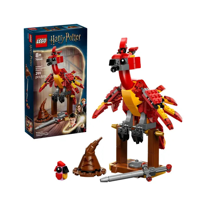 LEGO Harry Potter Fawkes Dumbledore's Phoenix 299 Pieces