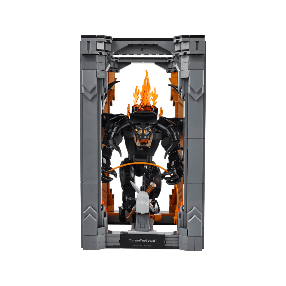 LEGO Icons The Lord of the Rings: Balrog Book Nook 1201 Pieces