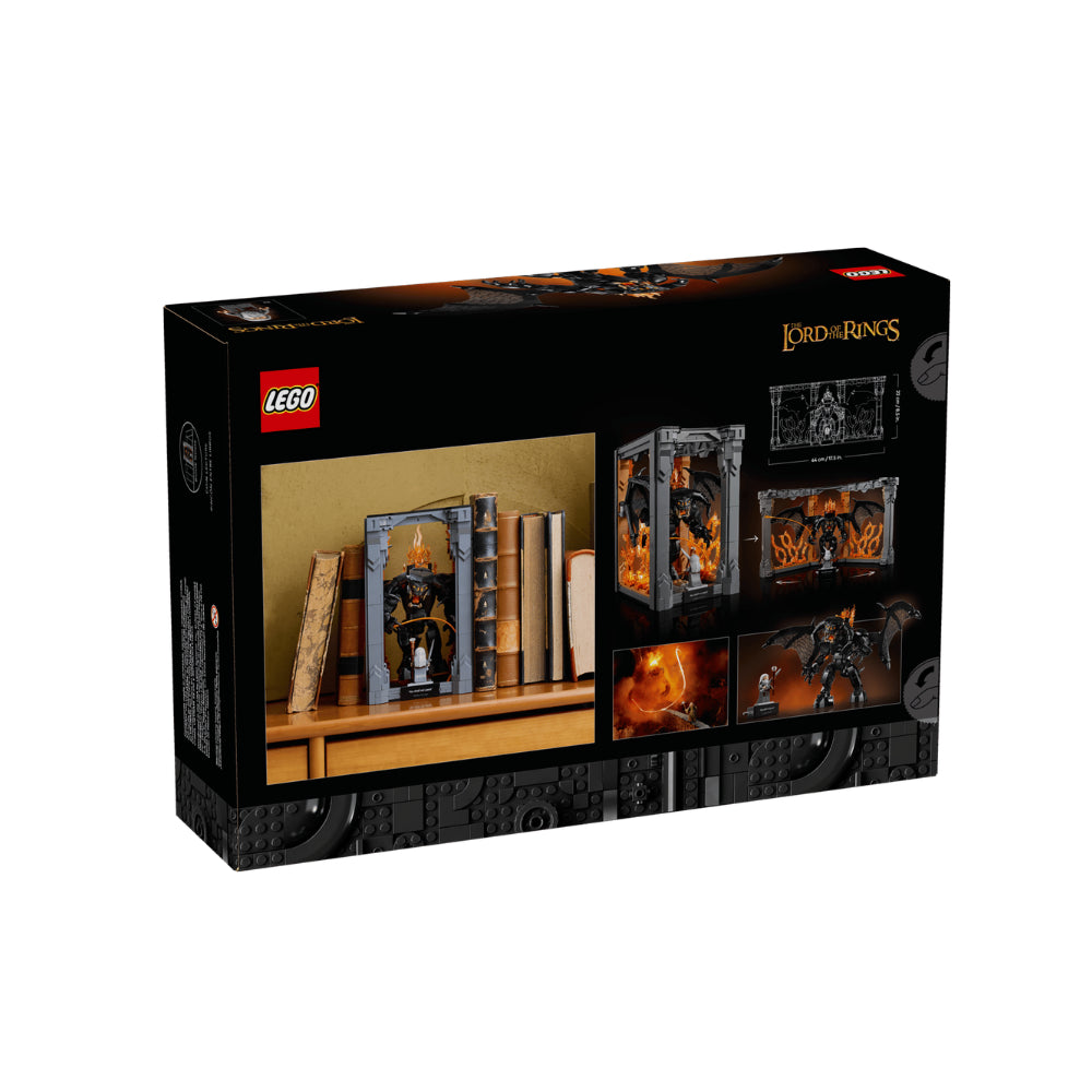 LEGO Icons The Lord of the Rings: Balrog Book Nook 1201 Pieces