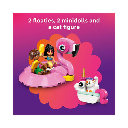 LEGO Friends Unicorn &amp; Flamingo Pool Party 99 Piece
