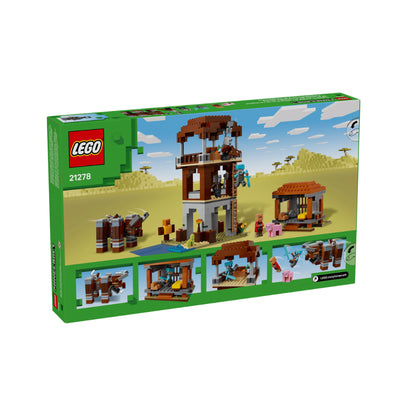 LEGO Minecraft The Pillager Outpost and Ravager 665 Pieces
