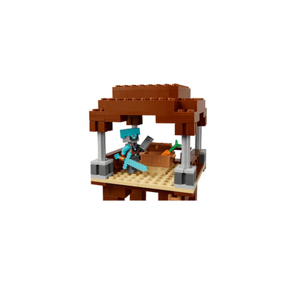 LEGO Minecraft The Pillager Outpost and Ravager 665 Pieces
