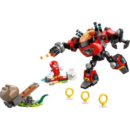 LEGO Sonic the Hedgehog Knuckles vs. Dr. Eggman Egg Crusher Mech 350 Pieces