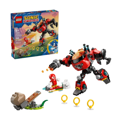 LEGO Sonic the Hedgehog Knuckles vs. Dr. Eggman Egg Crusher Mech 350 Pieces