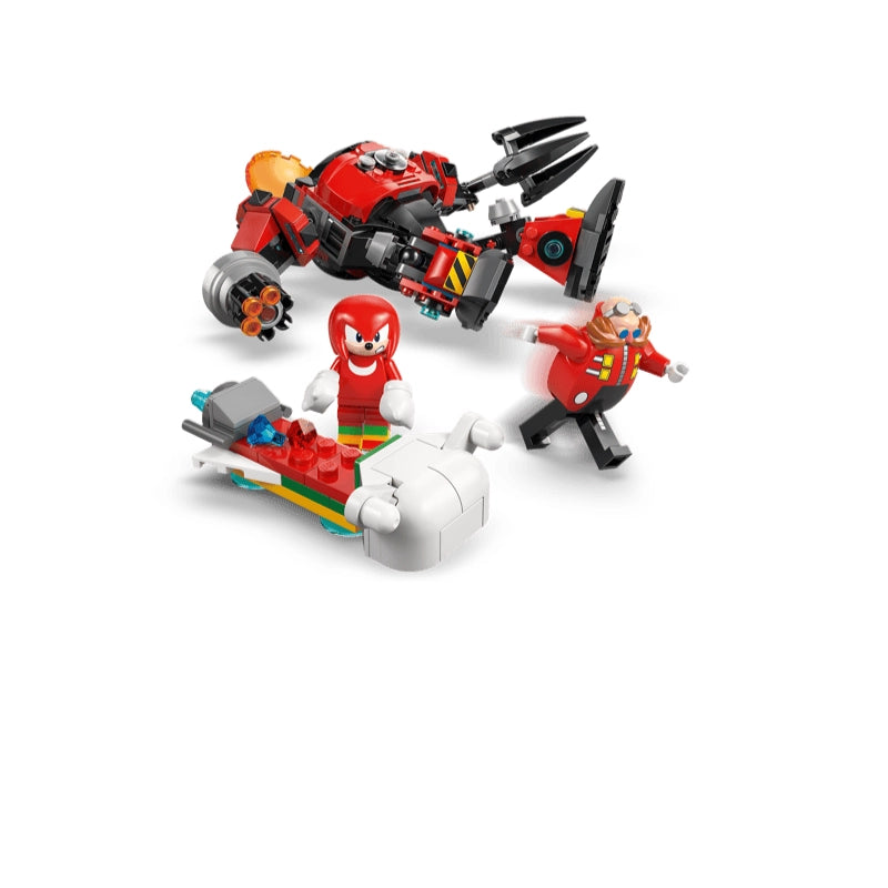 LEGO Sonic the Hedgehog Knuckles vs. Dr. Eggman Egg Crusher Mech 350 Pieces