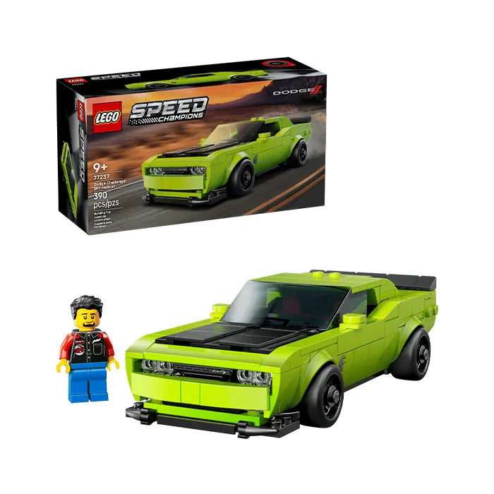 LEGO Speed Champions Dodge Challenger SRT Hellcat Sports Car 390 Pieces