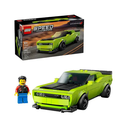 LEGO Speed Champions Dodge Challenger SRT Hellcat Sports Car 390 Pieces