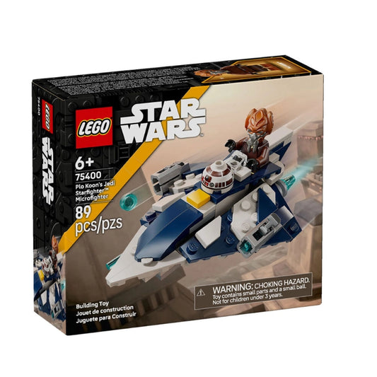 LEGO Star Wars Plo Koon's Jedi Starfighter Microfighter 89 Pieces