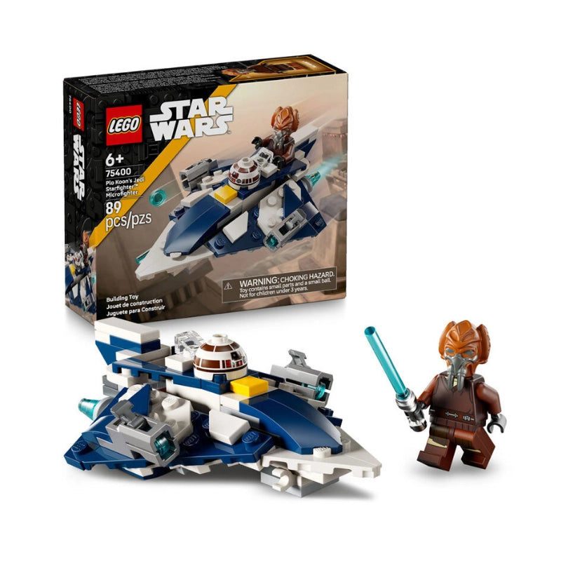LEGO Star Wars Plo Koon's Jedi Starfighter Microfighter 89 Pieces