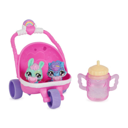 Hatchimals Hatch N Stroll Playset S1 – Stroller with Surprise Hatch Figures