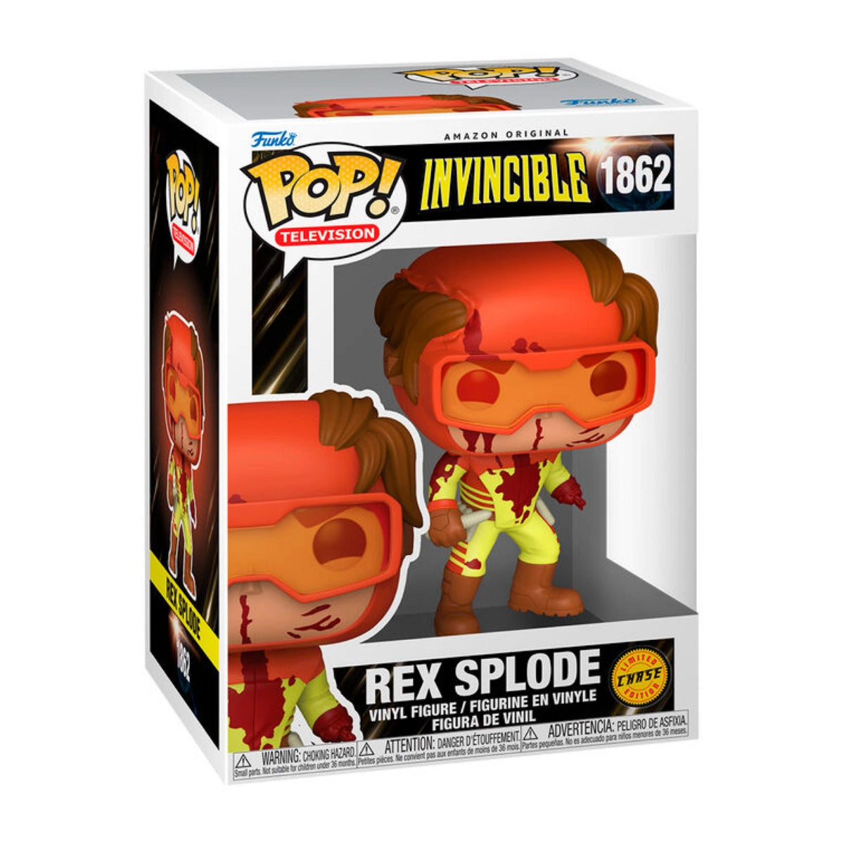 Funko Pop! Animation: Invincible - Rex Splode (Chase Edition)