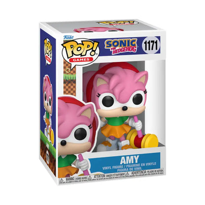 Funko Pop! Games: Sonic The Hedgehog Amy Rose with Piko Hammer