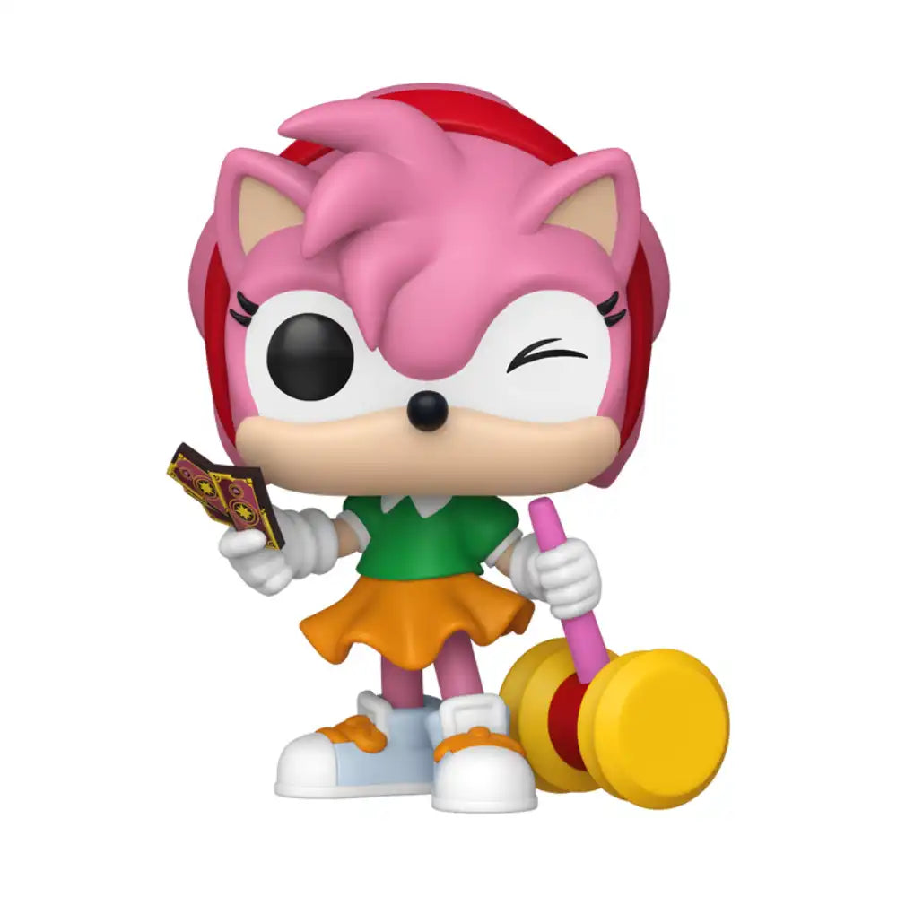 Funko Pop! Games: Sonic The Hedgehog Amy Rose with Piko Hammer - Chase Edition