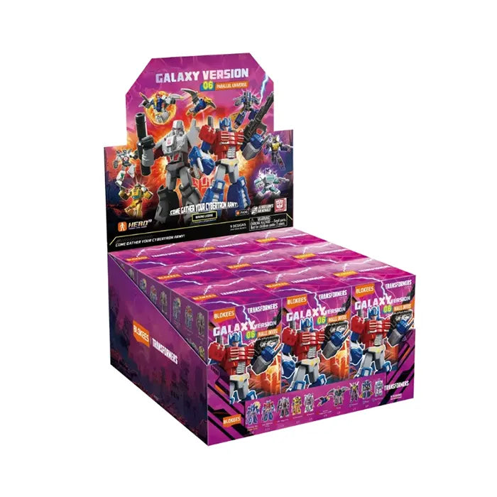 Transformers Galaxy Version 06 (Parallel Universe) Blokees Buildable Action Figure (Random Pick)