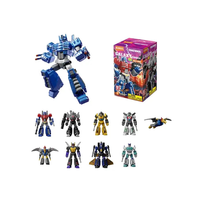 Transformers Galaxy Version 06 (Parallel Universe) Blokees Buildable Action Figure (Random Pick)