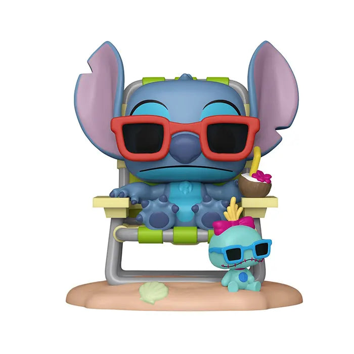Funko Pop! Lilo & Stitch Stitch in Sunlounger Premium Entertainment Earth Exclusive