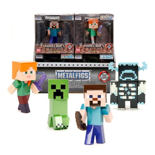 Minecraft 2.5” MetalFigs Die-Cast Collectible Figures