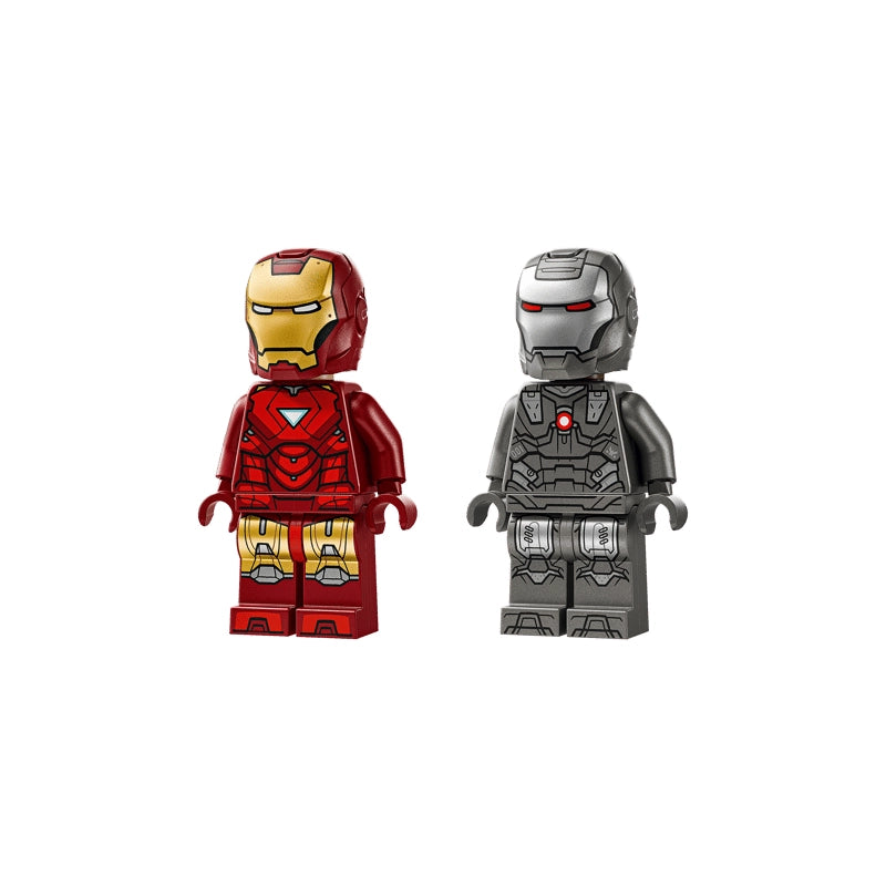 LEGO Marvel Iron Man &amp; War Machine vs. Hammer Drones 204 Pieces