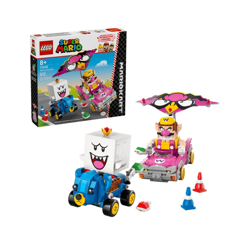 LEGO MK WARIO &amp; KING BOO 512PCS 8+