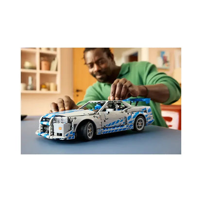 LEGO Technic 2 Fast 2 Furious Nissan Skyline GT-R (R34) Car 1410 Pieces