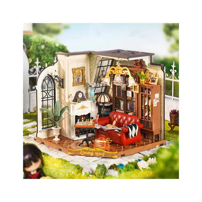 Robotime Rolife Catherine's Living Room DIY Miniature House