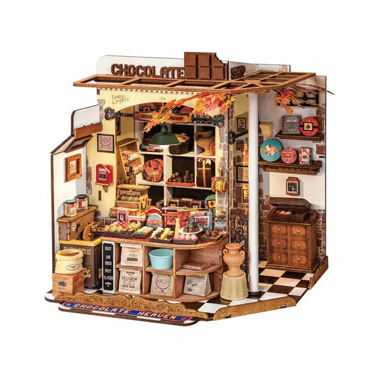 Robotime Rolife Henry's Chocolate DIY Miniature House