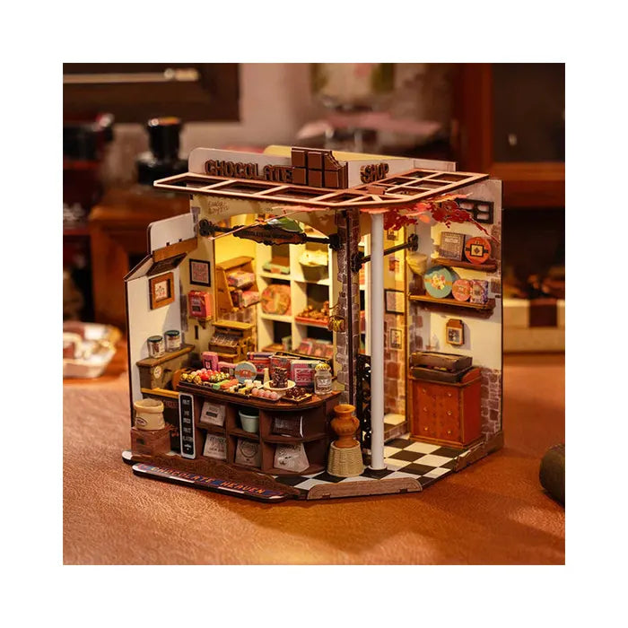 Robotime Rolife Henry's Chocolate DIY Miniature House