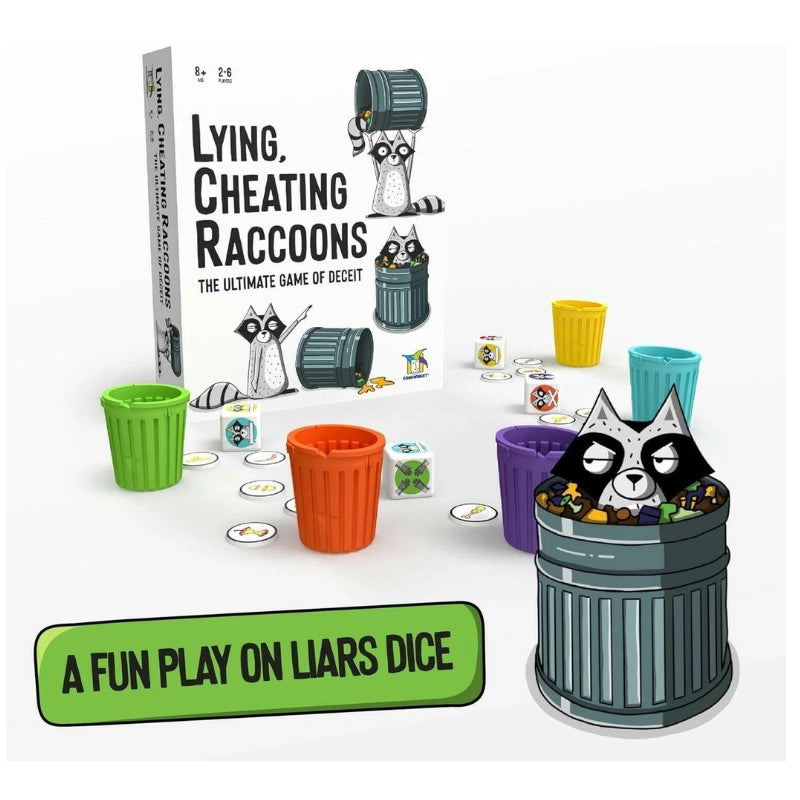 LYING, CHEATING RACCOONS