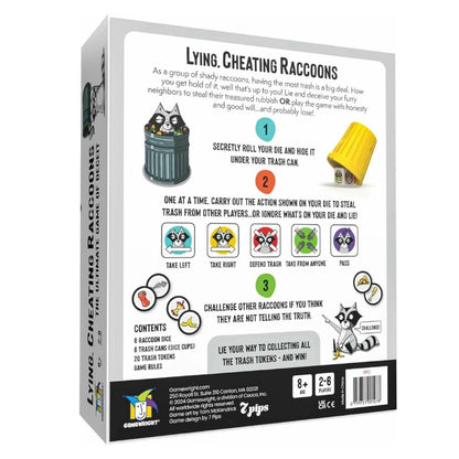 LYING, CHEATING RACCOONS