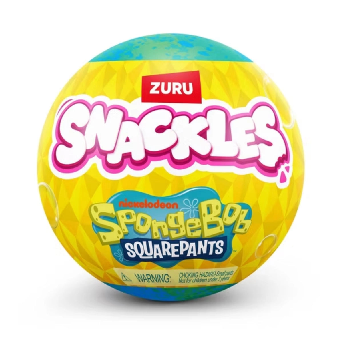 Mini Brands Snackles SpongeBob SquarePants 5-Inch Plush Capsule – Surprise Character Toy