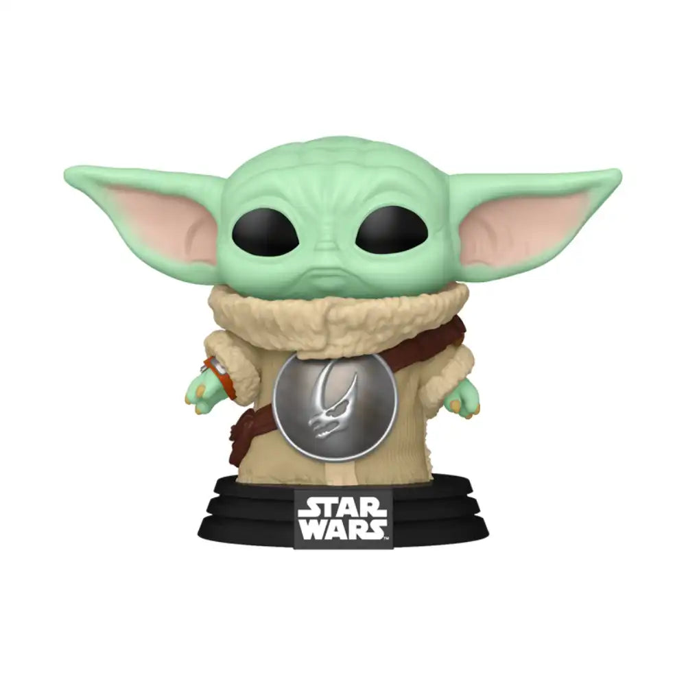 Funko Pop! Star Wars: Grogu with Mudhorn Chest Armor