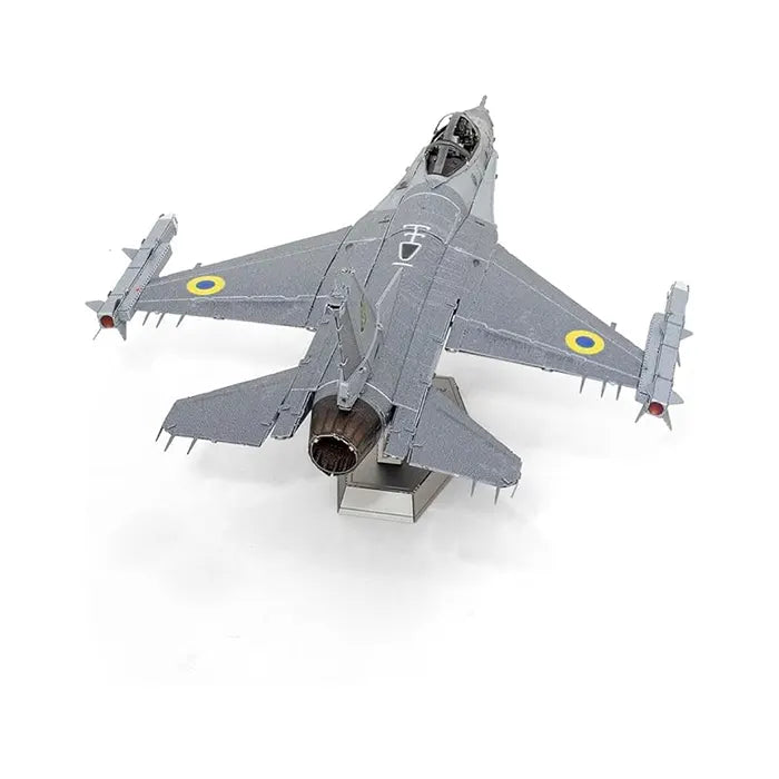 Metal Earth F-16 Fighting Falcon Ukrainian Air Force 3D Metal Model Kit