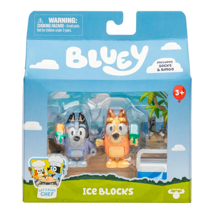 Bluey Figure 2-Pack Series 13 Assorted Set – Kids Character Toy Figures