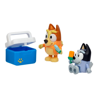 Bluey Figure 2-Pack Series 13 Assorted Set – Kids Character Toy Figures