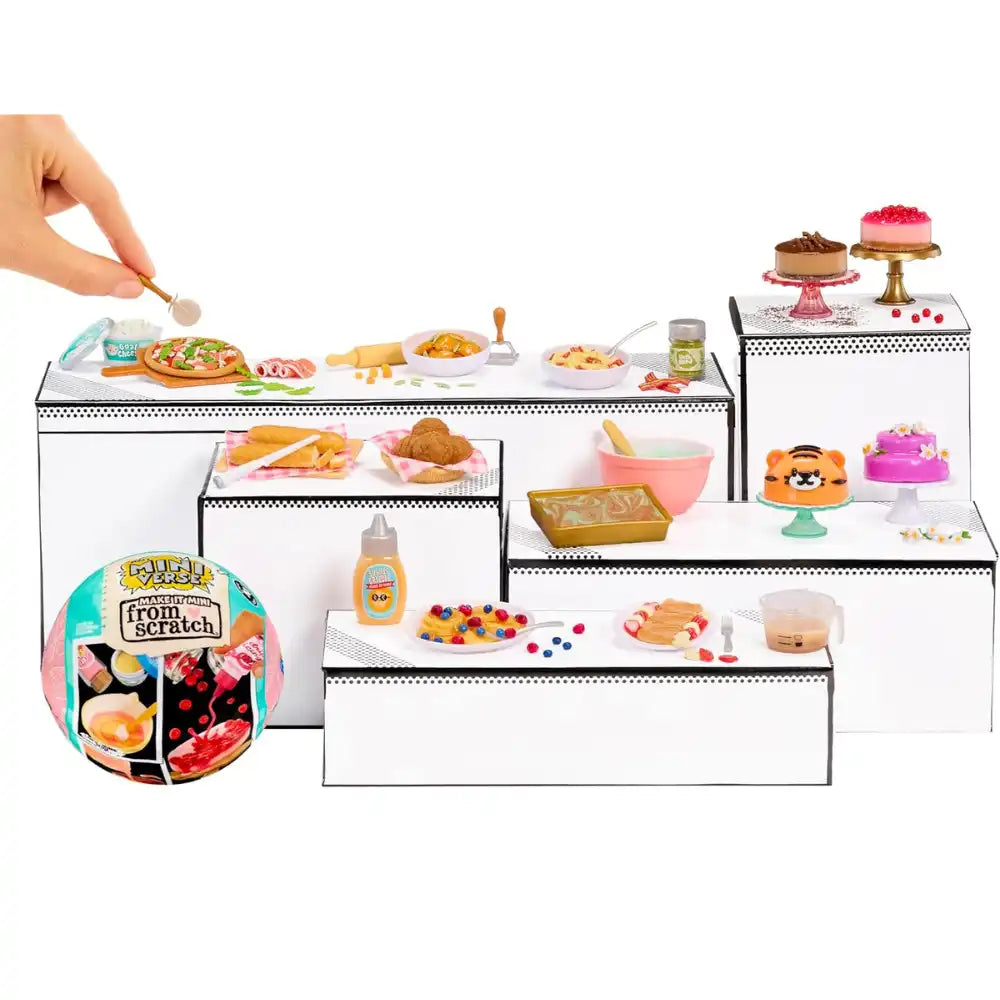 Make It Mini Miniverse - From Scratch Series 2 Mini Collectible Food DIY Set