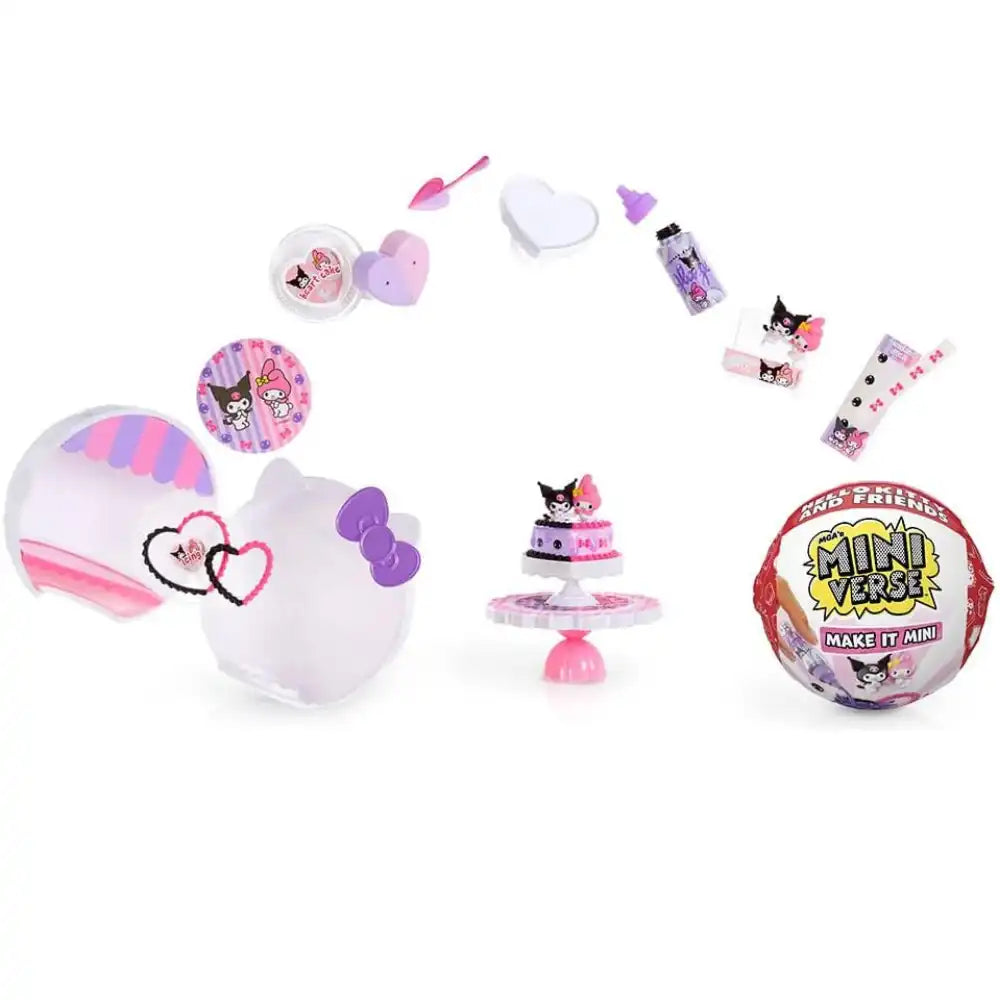 MGA's Miniverse Make It Mini Hello Kitty and Friends Series 2 Mini Collectibles