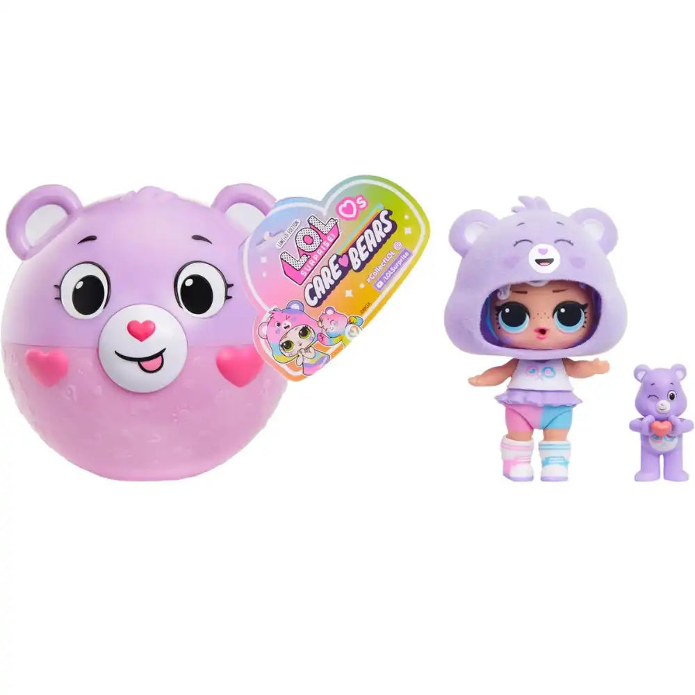 L.O.L. Surprise! Loves Care Bears Tots Doll – Collectible Dolls with Care Bears