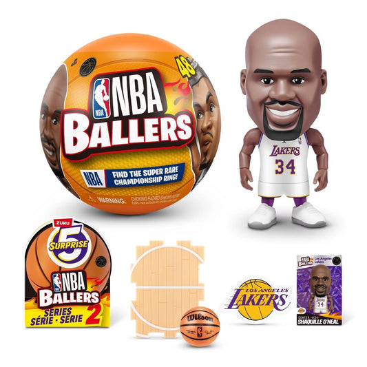 5 Surprise NBA Ballers Series 2 – Mystery Basketball Mini Figure Capsule