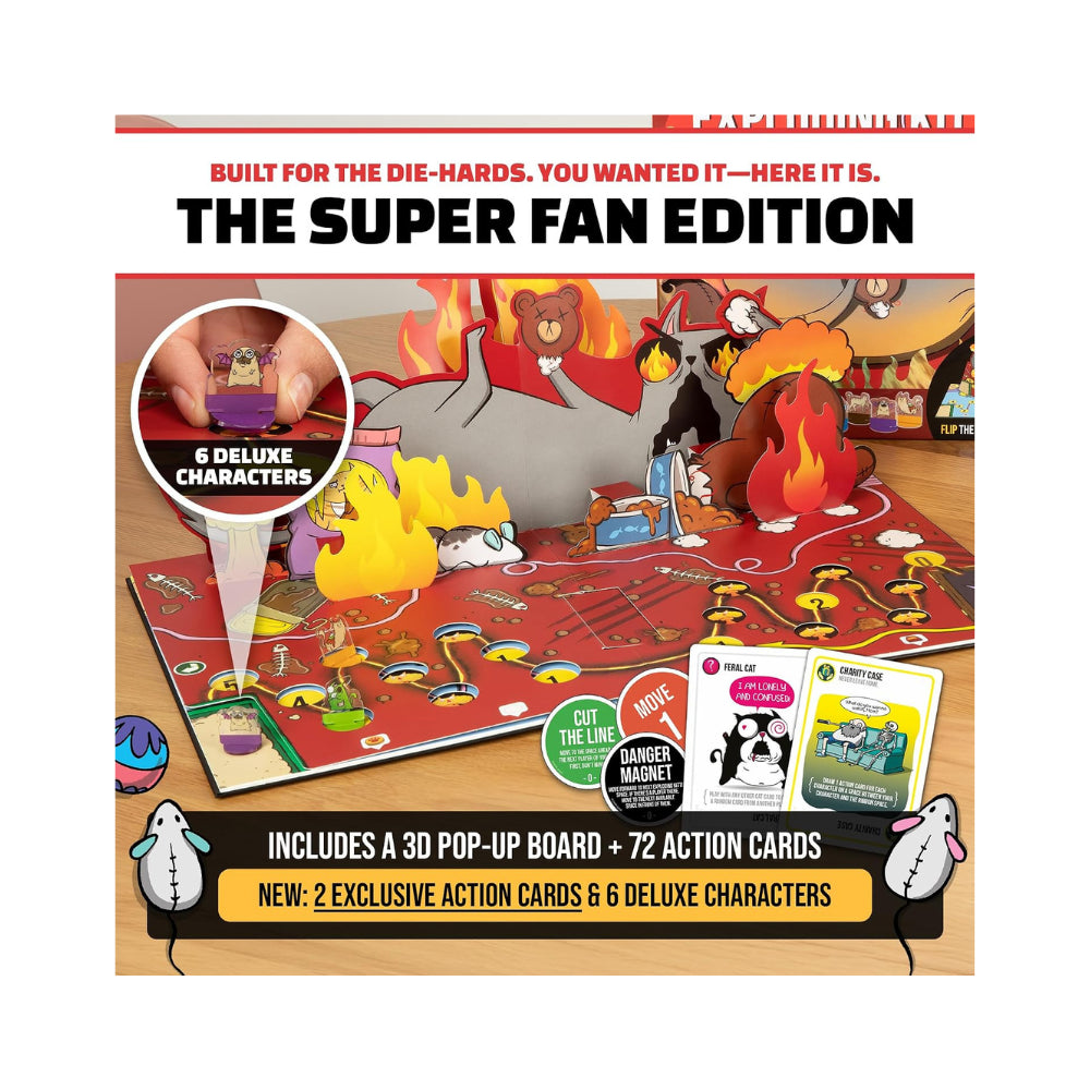 Exploding Kittens: Board Game - The Superfan