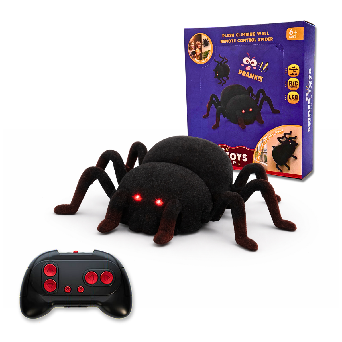Remote Control Wall Climbing Spider Tarantula