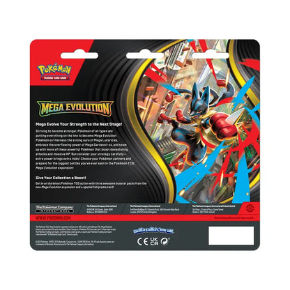 Pokemon TCG: Mega Evolution 1: 3-Booster Blister