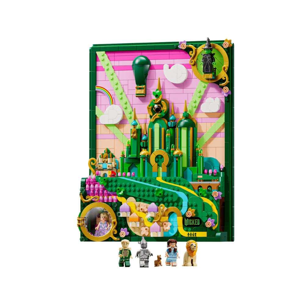 LEGO Wicked Emerald City Wall Art 1518 Pieces