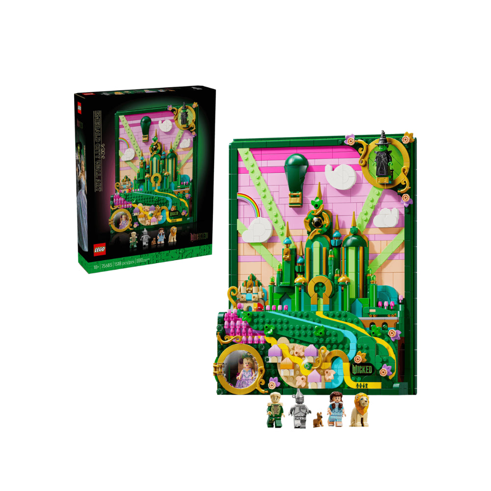 LEGO Wicked Emerald City Wall Art 1518 Pieces
