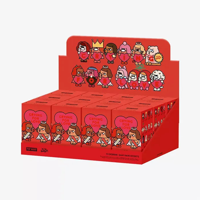 POP MART CRYBABY Crying For Love Series Vinyl Figure Blind Box (Random Pick)