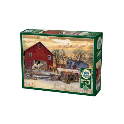 Cobble Hill Winter on the Farm - 1000 Piece