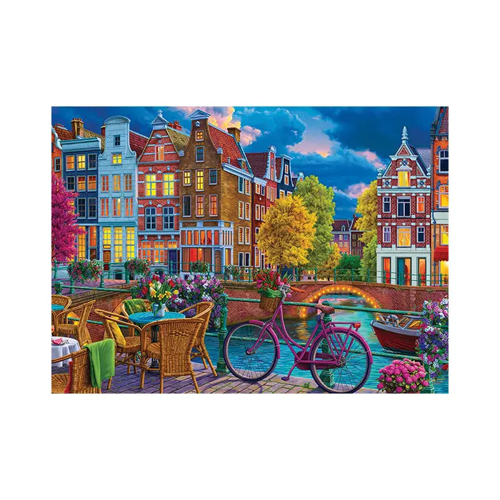 Cobble Hill Cozy Street 1000 Piece Jigsaw Puzzle
