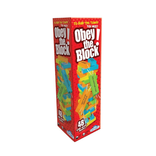 Obey The Block - 48 Solid Wood Blocks