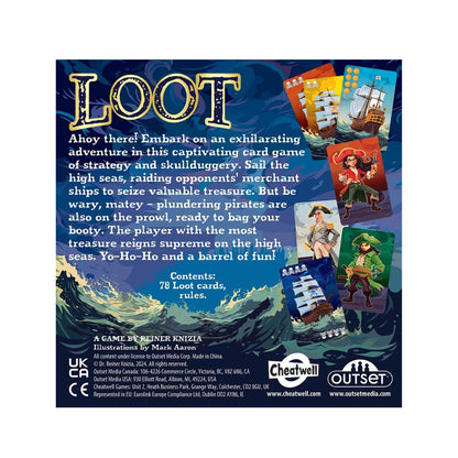 Loot Pirate Strategy Card Game
